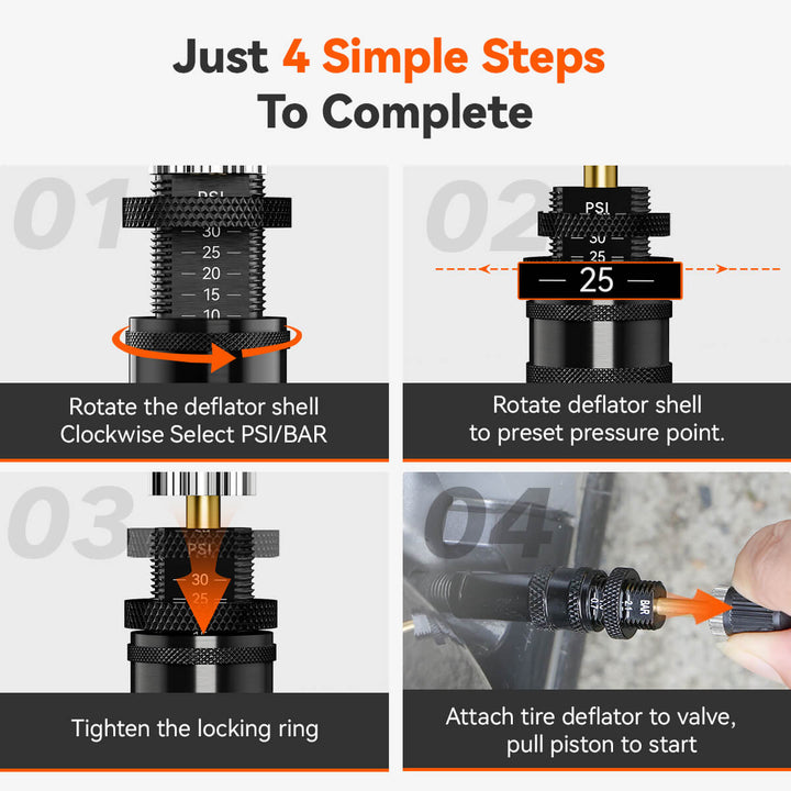 Automatic Tire Deflators  WOLFBOX   