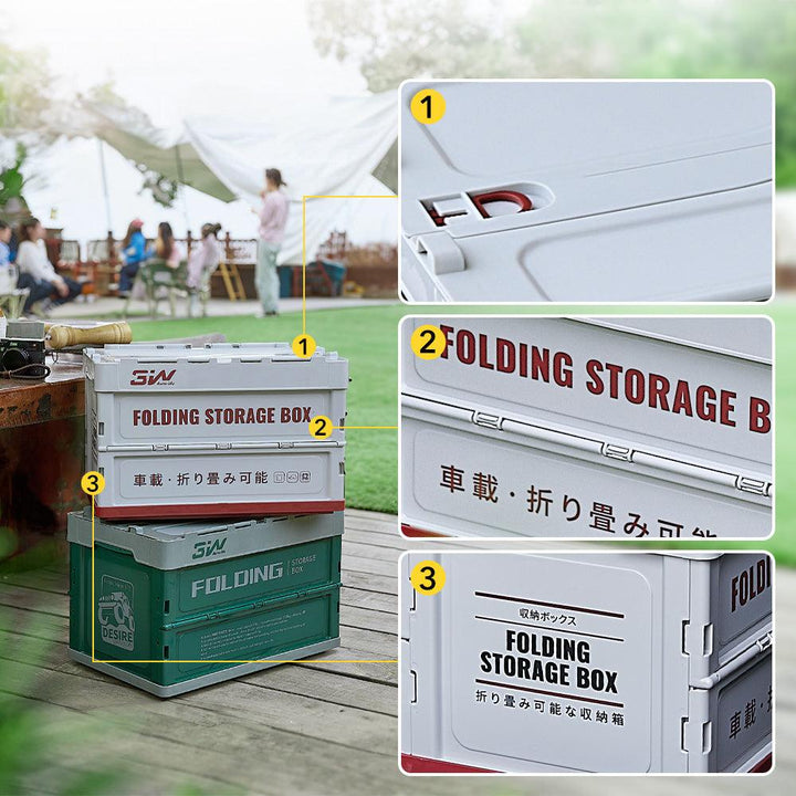 3W 36L Folding Storage Box  3Wliners   