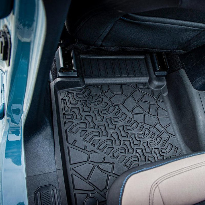 3W Ford Bronco 4-Door 2021-2024 Floor Mats / Trunk Mat TPE Material & All-Weather Protection Vehicles & Parts 3Wliners   