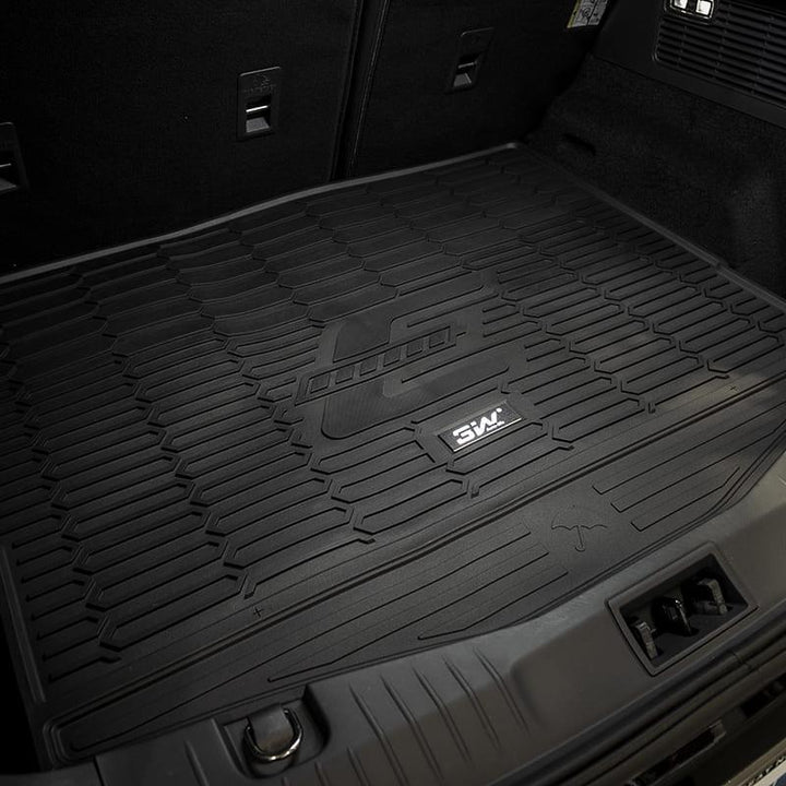 3W Ford Mustang Mach-E 2021-2024 Custom Floor Mats / Trunk Mat TPE Material & All-Weather Protection Vehicles & Parts 3Wliners   